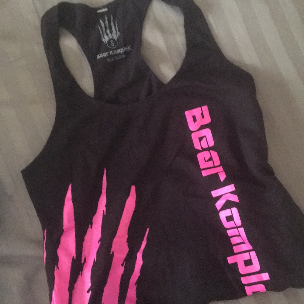 Bear complex racer back tank